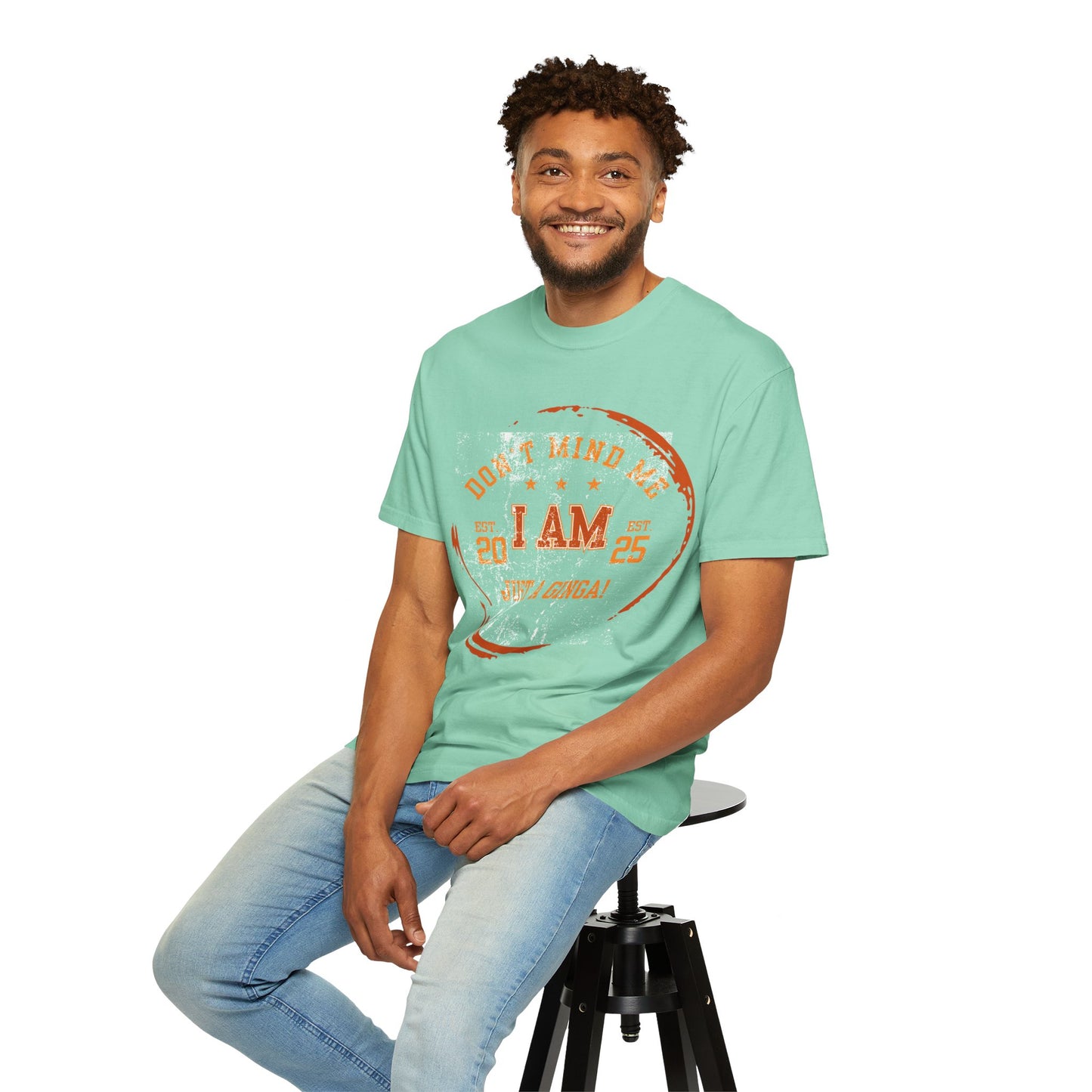 Ginga Birthday T-shirt, Funny Ginga Shirt, Unisex Gift, Casual Wear, Birthday Celebration Tee, Humor T-shirt, Garment-Dyed Shirt