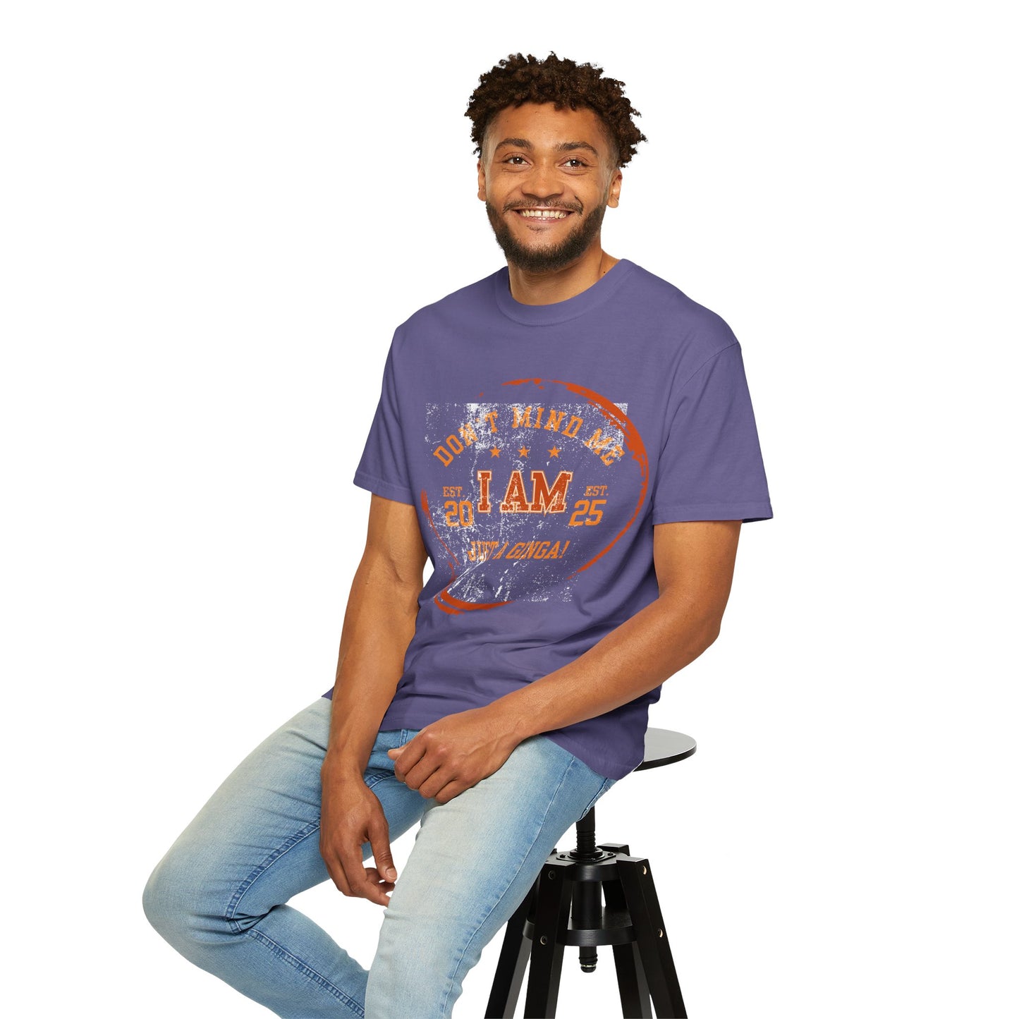 Ginga Birthday T-shirt, Funny Ginga Shirt, Unisex Gift, Casual Wear, Birthday Celebration Tee, Humor T-shirt, Garment-Dyed Shirt