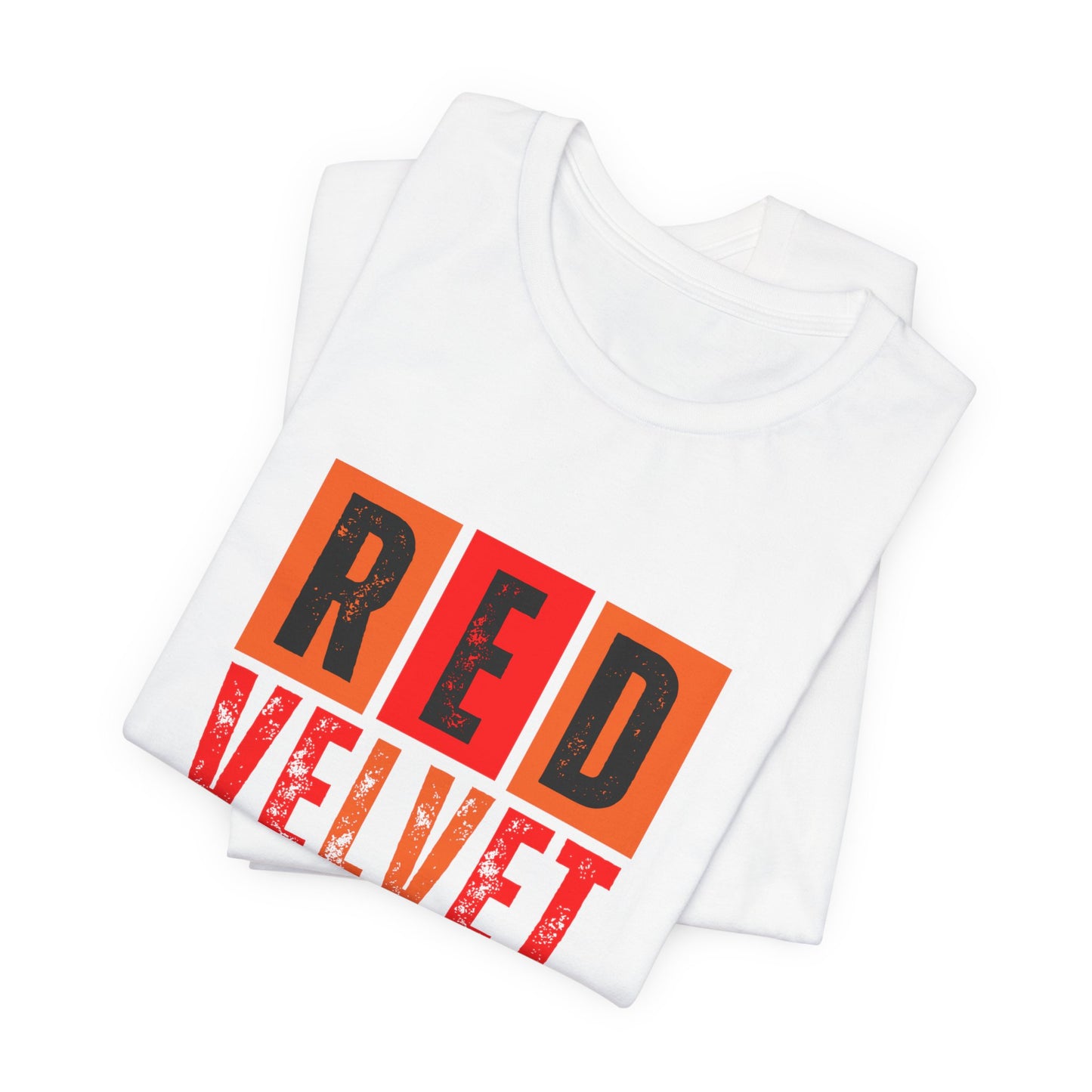 Red Velvet T-Shirt - Unisex Jersey Tee, Music Lover Gift, Concert Apparel, Casual Wear, Cute Graphic Tee, Gift for Her