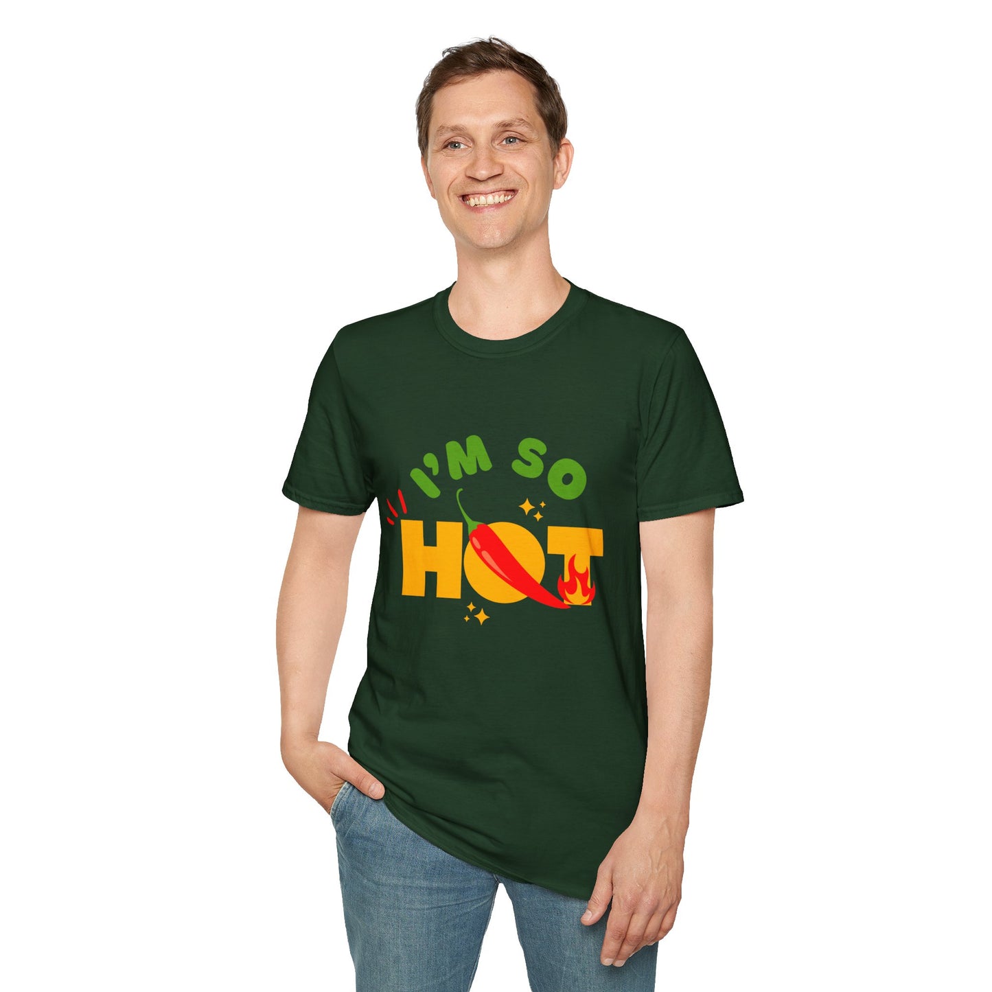I'm So Hot Unisex T-Shirt, Funny Graphic Tee, Casual Summer Wear, Gift for Friends, Birthday Shirt, Celebratory Outfit