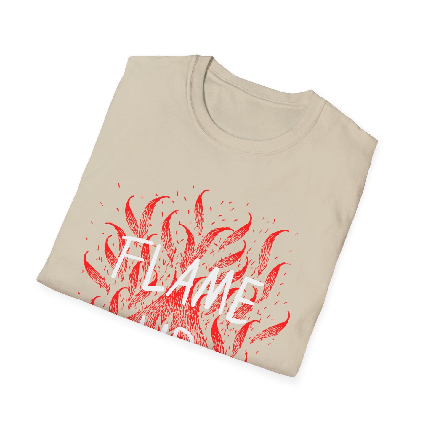 Fiery Motivation Unisex T-Shirt, Flame Up Graphic Tee, Gift for Fitness Lovers, Workout Apparel, Casual Wear