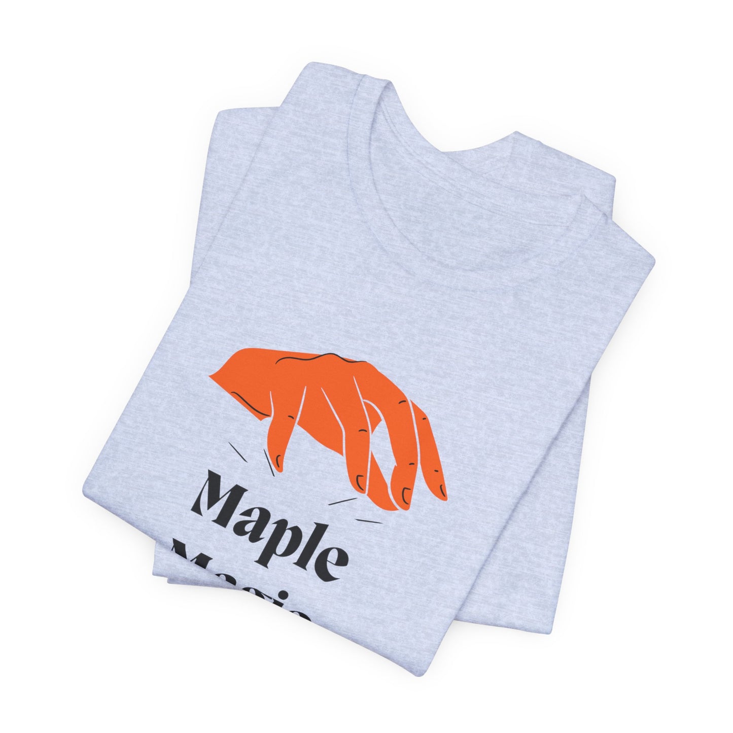 Maple Magic Unisex Tee - Cozy Casual Wear, Nature Lover Gift, Autumn Fashion, Eco-Friendly Style, Seasonal Celebration Top