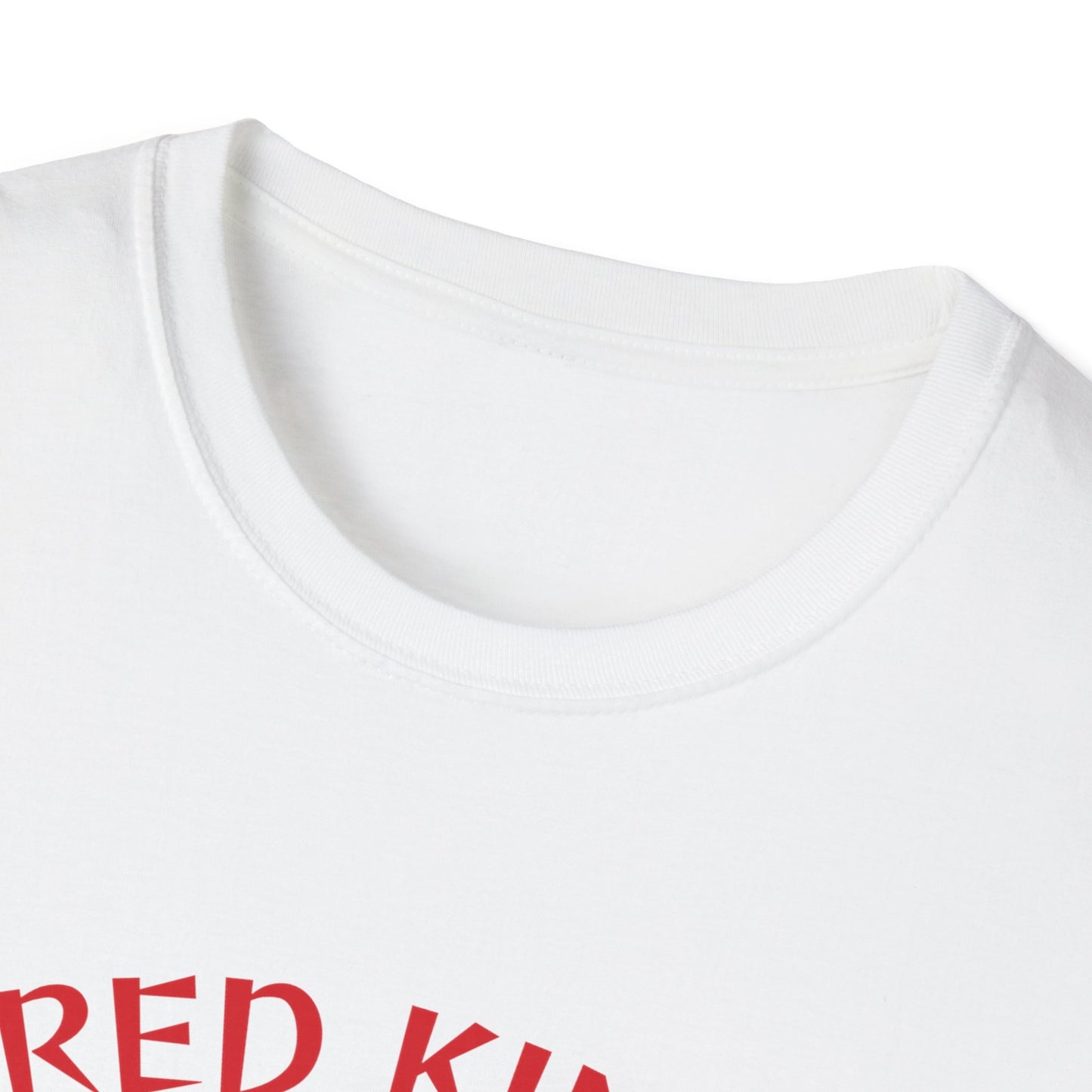 Fierce Red King Tiger T-Shirt, Bold Graphic Tee, Unisex Apparel, Streetwear Style, Gift for Animal Lovers