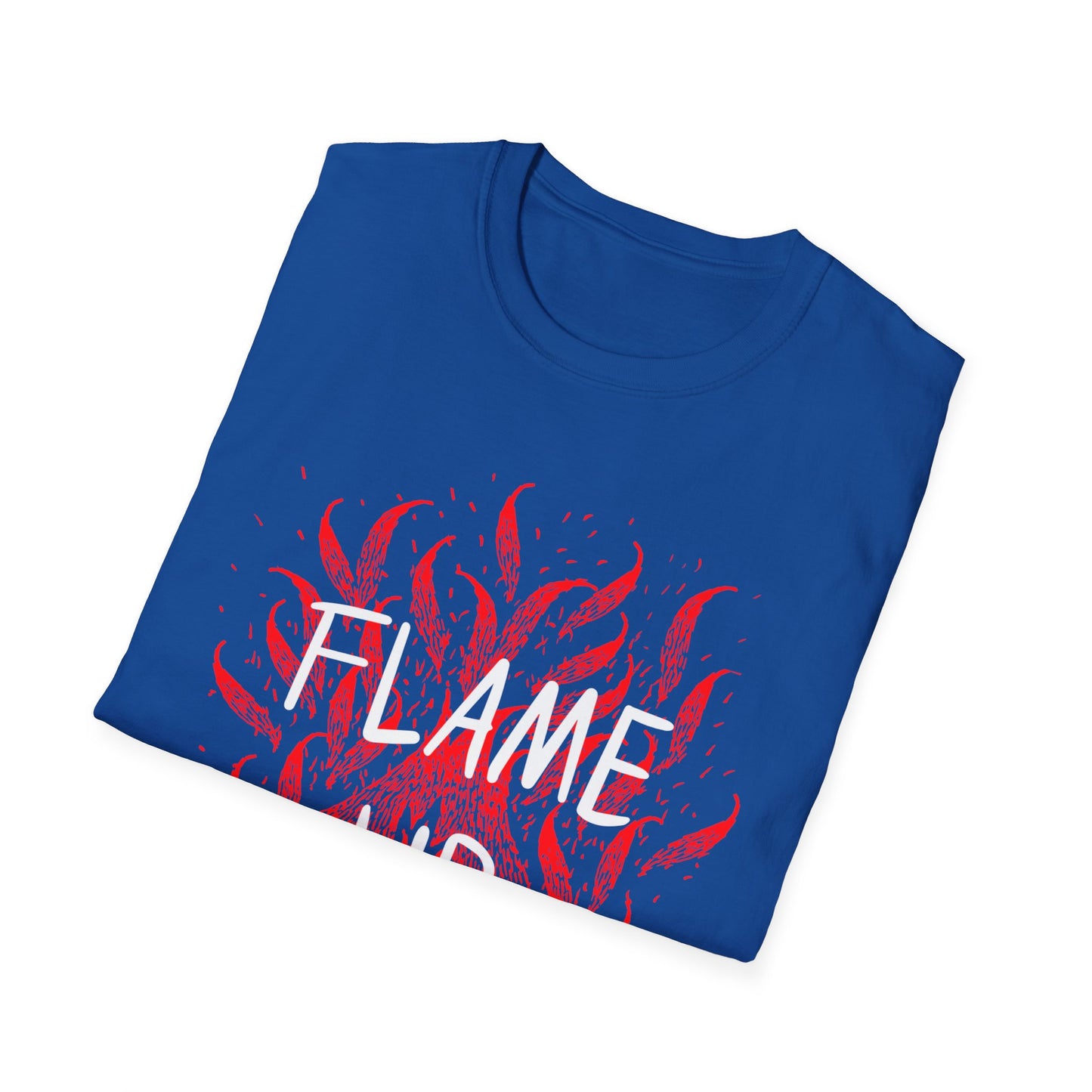 Fiery Motivation Unisex T-Shirt, Flame Up Graphic Tee, Gift for Fitness Lovers, Workout Apparel, Casual Wear