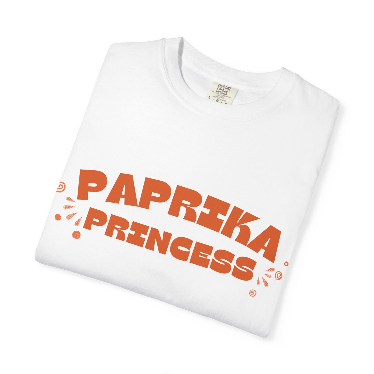 Paprika Princess Unisex T-Shirt | Gift for Foodies, Trendy Apparel, Casual Wear, Summer Fashion, Birthday Gift