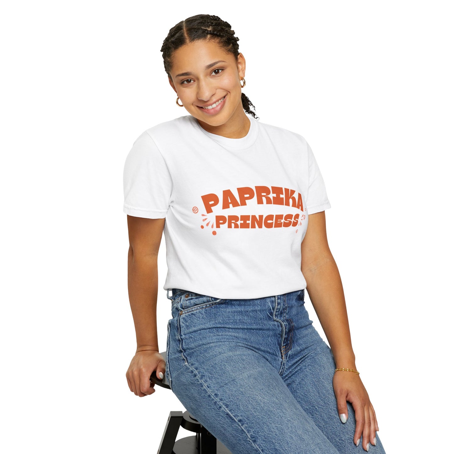 Paprika Princess Unisex T-Shirt | Gift for Foodies, Trendy Apparel, Casual Wear, Summer Fashion, Birthday Gift