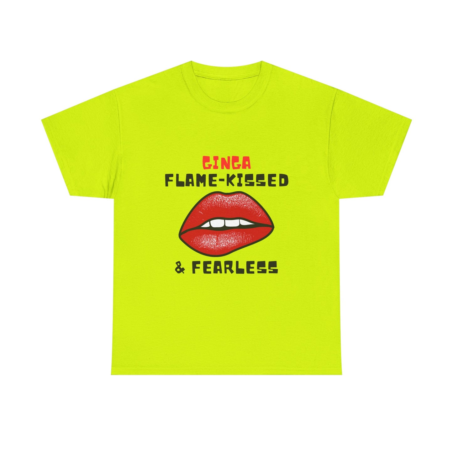 Flame-Kissed & Fearless Tee | Unisex Cotton Graphic Shirt, Casual Wear, Gift for Her, Statement T-Shirt, Summer Fashion
