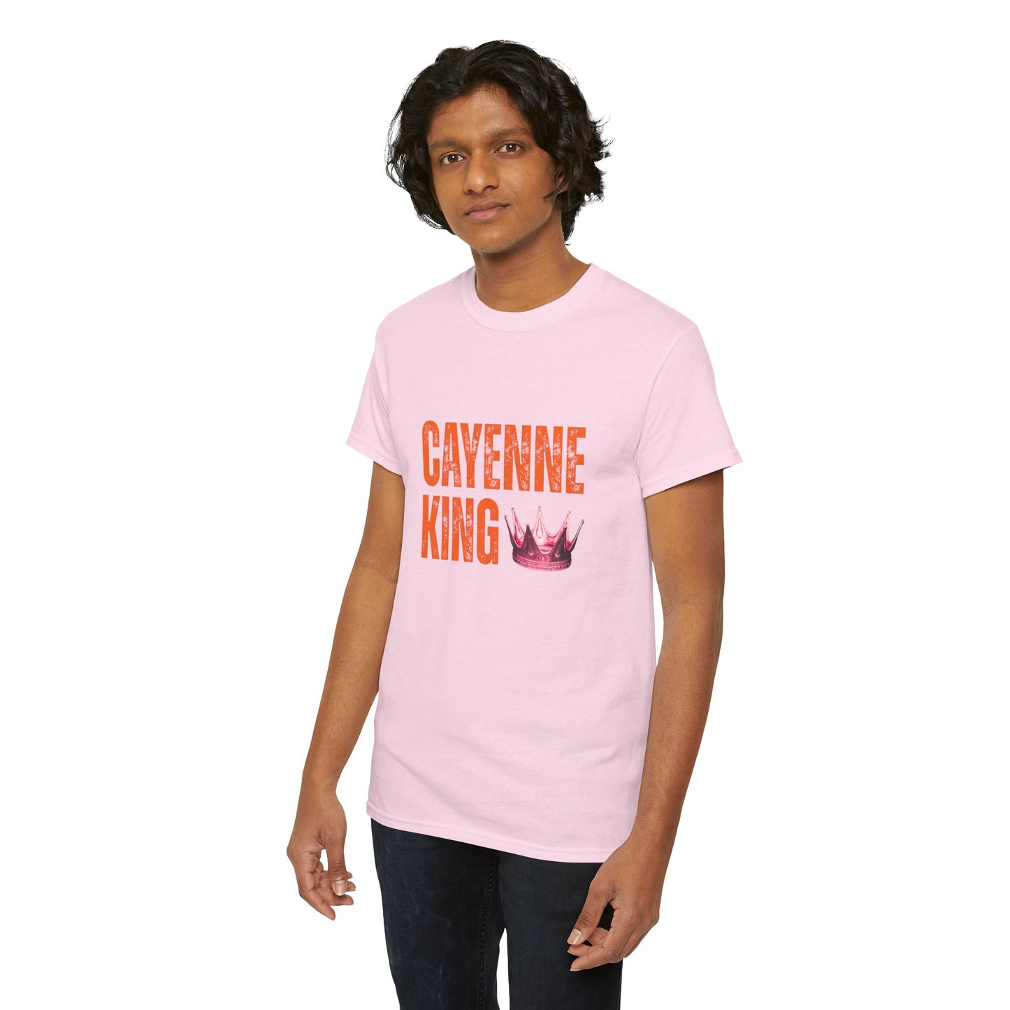 Cayenne King Cotton Tee | Unisex Graphic T-Shirt, Casual Wear, Birthday Gift, Affordable Fashion, Everyday Comfort