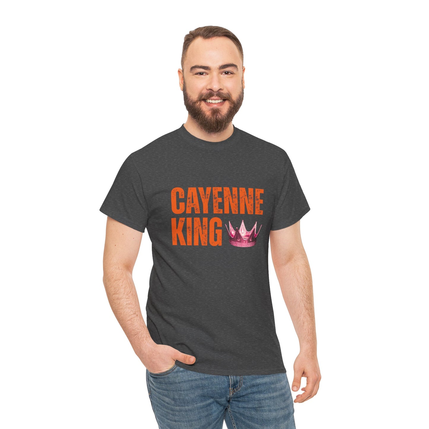 Cayenne King Cotton Tee | Unisex Graphic T-Shirt, Casual Wear, Birthday Gift, Affordable Fashion, Everyday Comfort