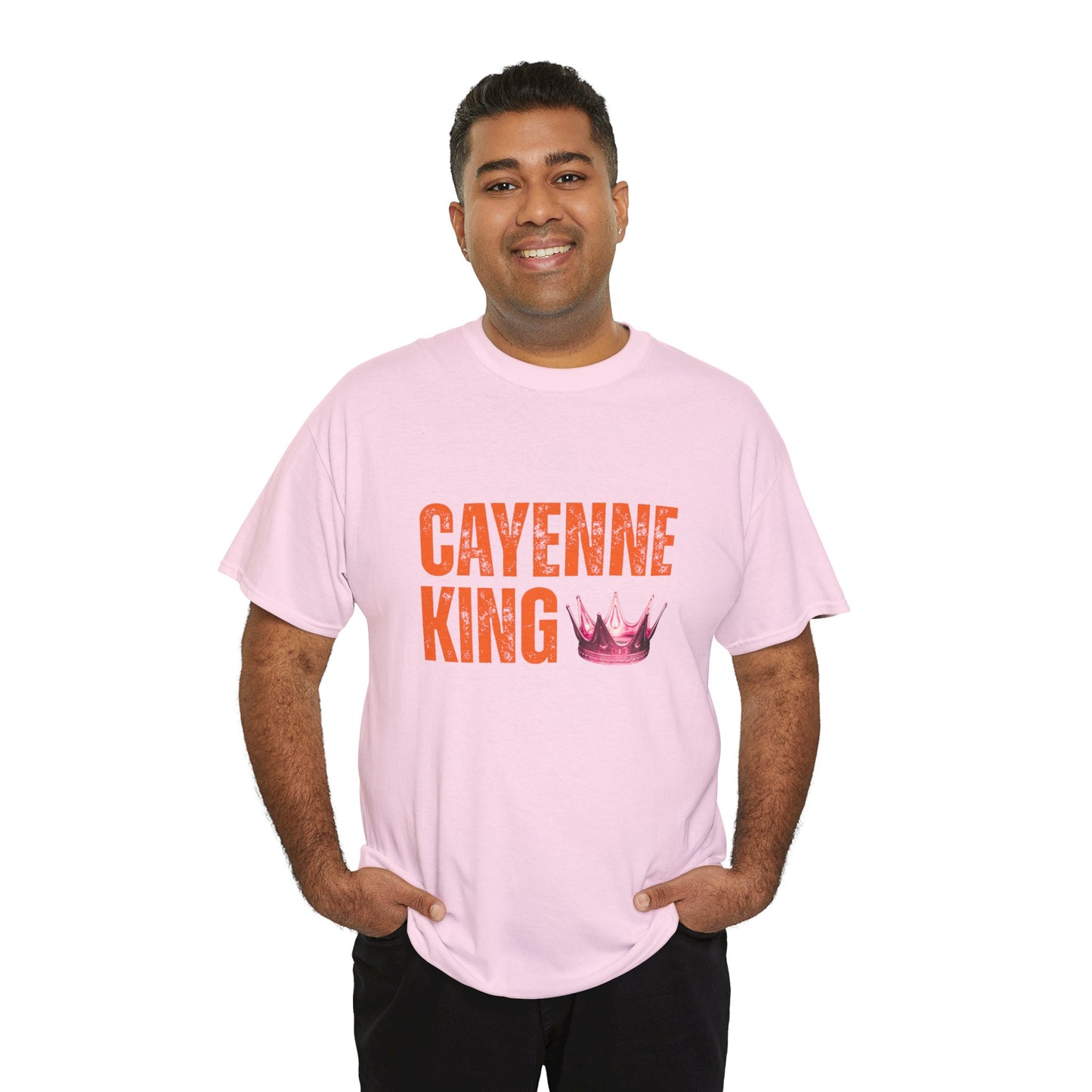 Cayenne King Cotton Tee | Unisex Graphic T-Shirt, Casual Wear, Birthday Gift, Affordable Fashion, Everyday Comfort