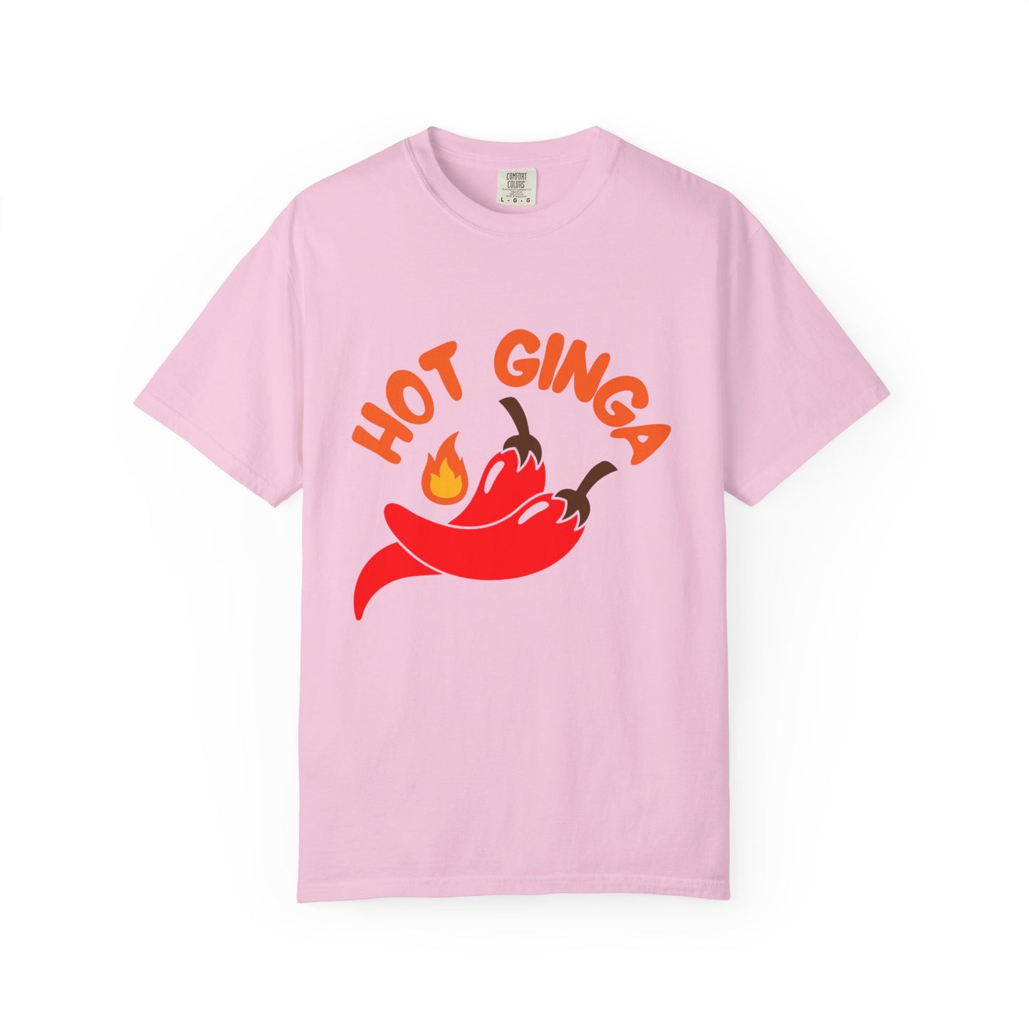 Spicy Chili T-Shirt, Hot Ginga Tee, Casual Summer Top, Gift for Spice Lovers, Unisex Graphic Shirt, Trendy Streetwear