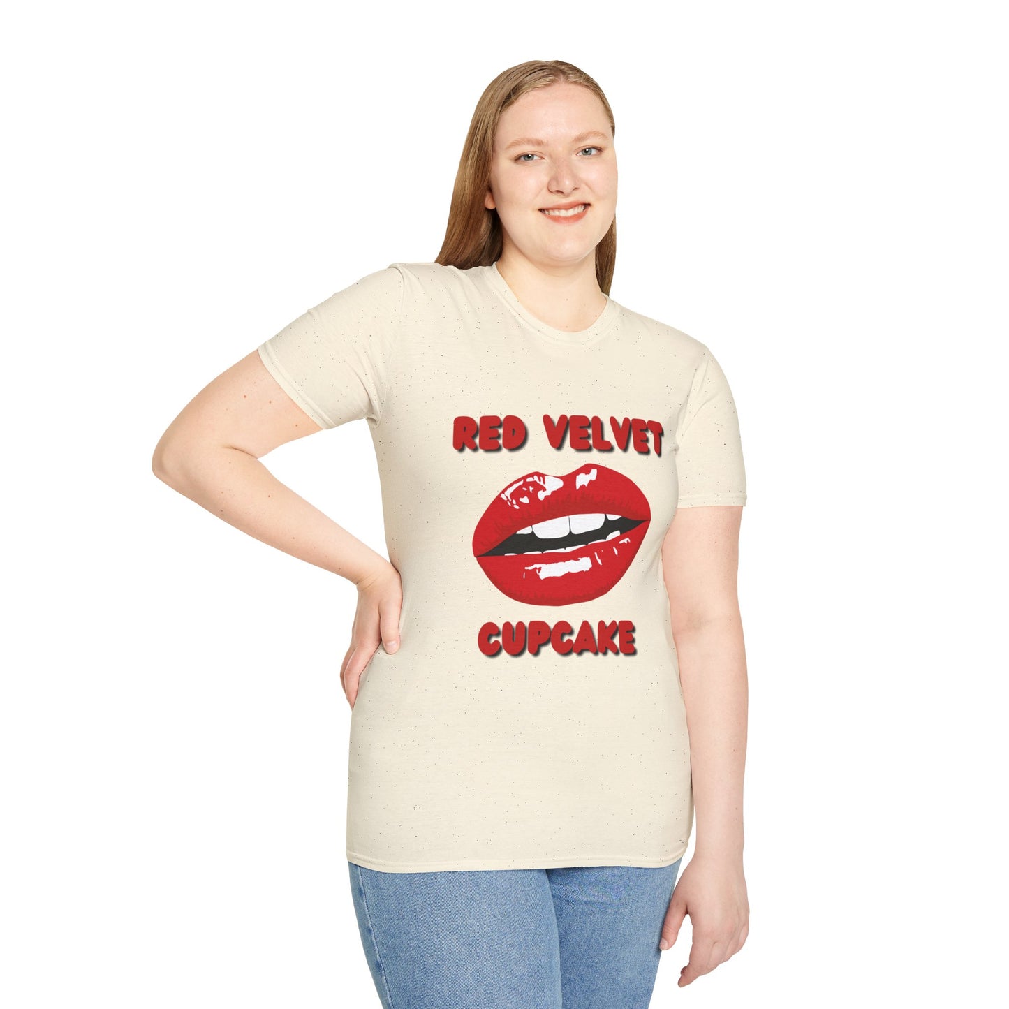 Red Velvet Cupcake T-Shirt, Unisex Graphic Tee, Funny Food Shirt, Birthday Gift, Dessert Lover Apparel, Baking Enthusiast Top