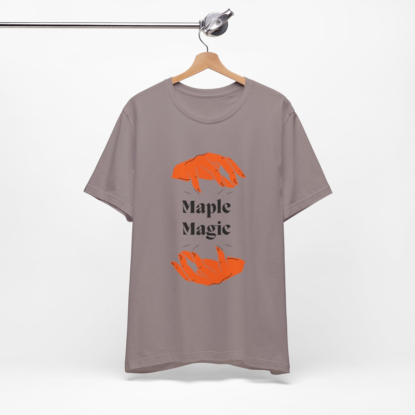 Maple Magic Unisex Tee - Cozy Casual Wear, Nature Lover Gift, Autumn Fashion, Eco-Friendly Style, Seasonal Celebration Top