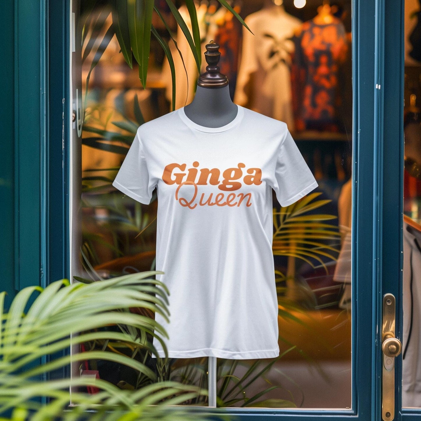 Ginga Queen Unisex T-Shirt - Fun Gift for Women, Casual Wear, Summer Fashion, Birthday Gift, Comfortable Tees