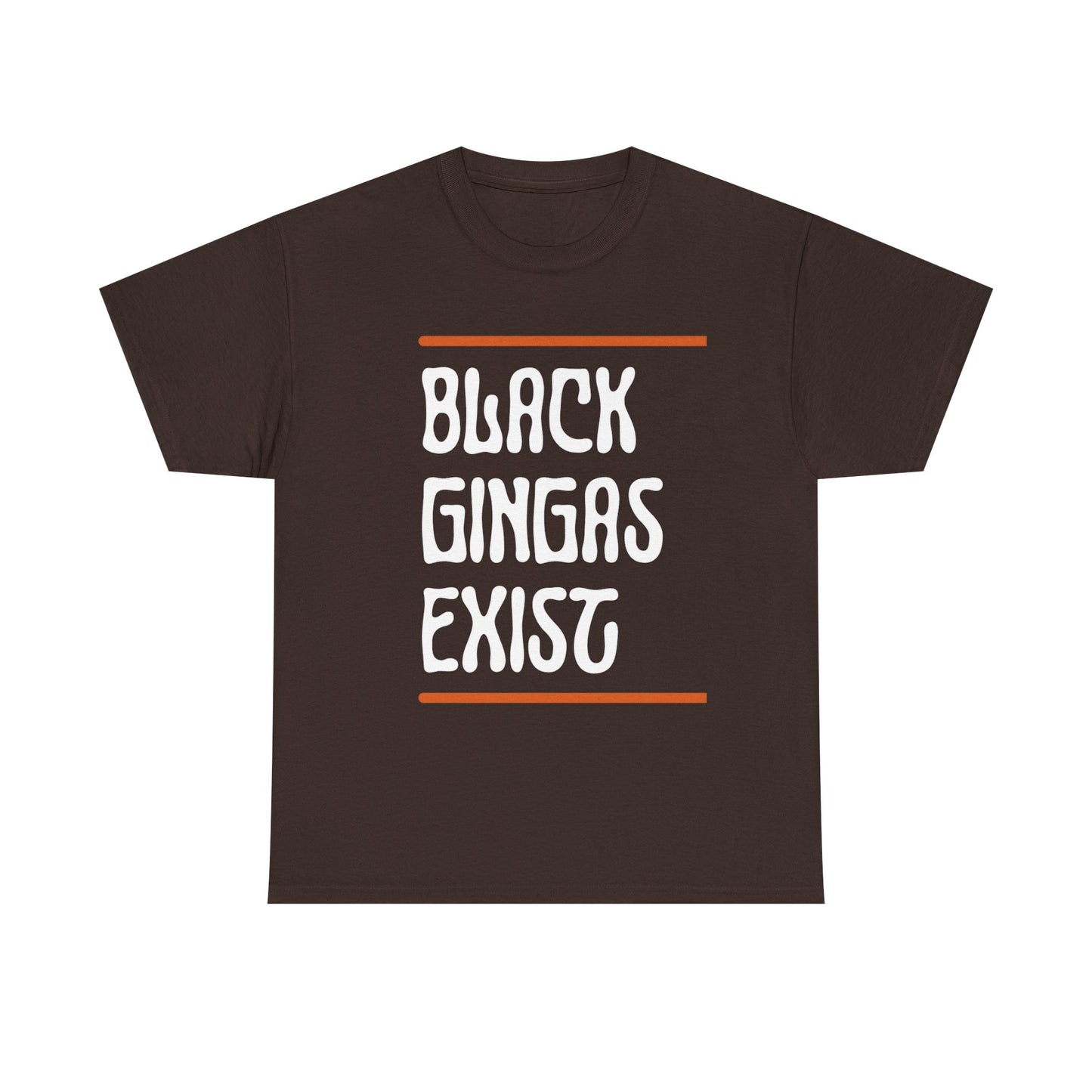 Bold Identity Unisex Tee, Statement Shirt, Gifting, Pride Apparel, Fun Casual Wear, Black Gingers Exist