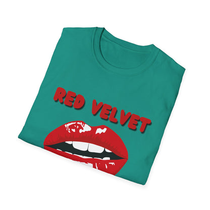 Red Velvet Cupcake T-Shirt, Unisex Graphic Tee, Funny Food Shirt, Birthday Gift, Dessert Lover Apparel, Baking Enthusiast Top