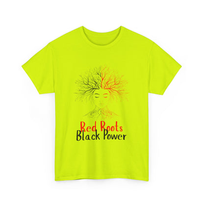 Empowering Heritage Tee, Black Power Shirt, Unisex Graphic Tee, Roots and Identity Apparel, Cultural Awareness Gift, Social Justice Wear