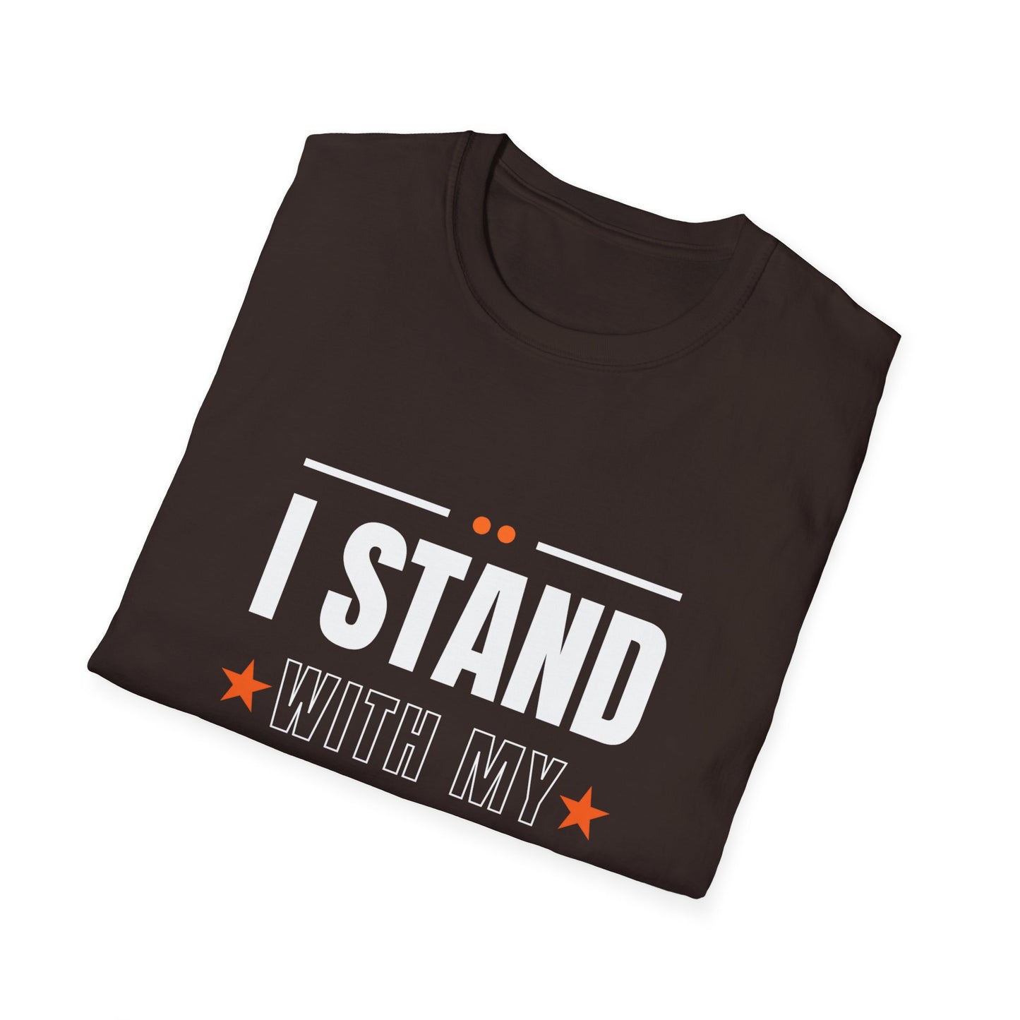 I Stand With My Gingas Unisex Softstyle T-Shirt | Bold Statement Tee, Casual Wear, Gift for Friends, Empowerment Apparel, Social [...]
