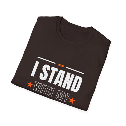I Stand With My Gingas Unisex Softstyle T-Shirt | Bold Statement Tee, Casual Wear, Gift for Friends, Empowerment Apparel, Social [...]