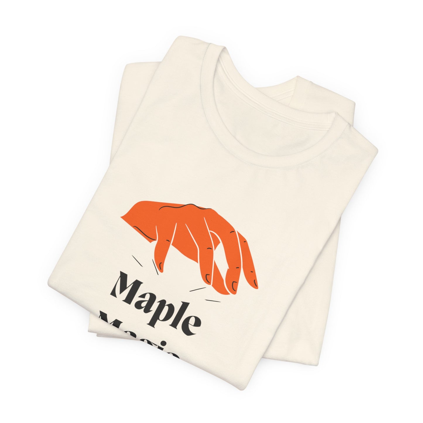 Maple Magic Unisex Tee - Cozy Casual Wear, Nature Lover Gift, Autumn Fashion, Eco-Friendly Style, Seasonal Celebration Top