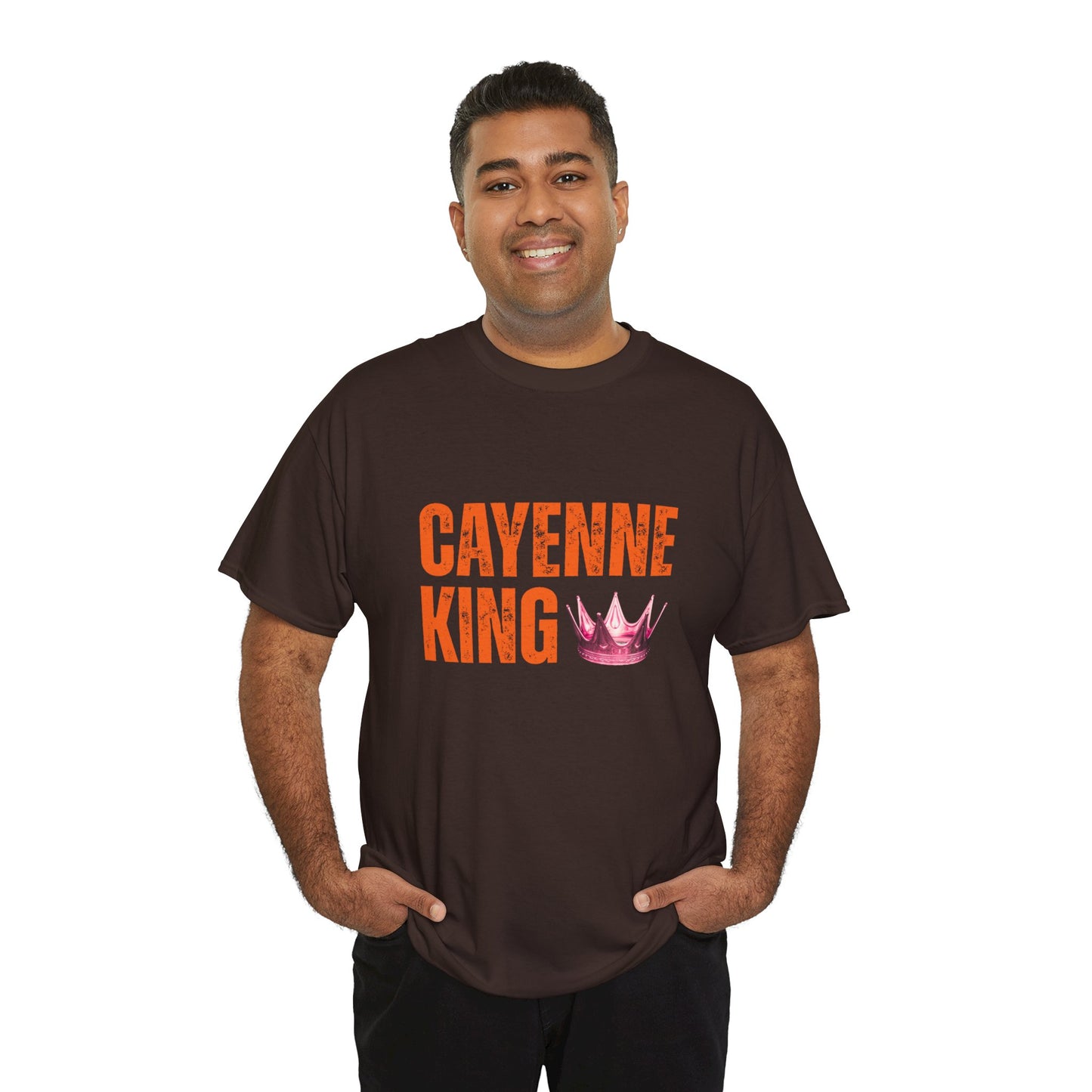 Cayenne King Cotton Tee | Unisex Graphic T-Shirt, Casual Wear, Birthday Gift, Affordable Fashion, Everyday Comfort