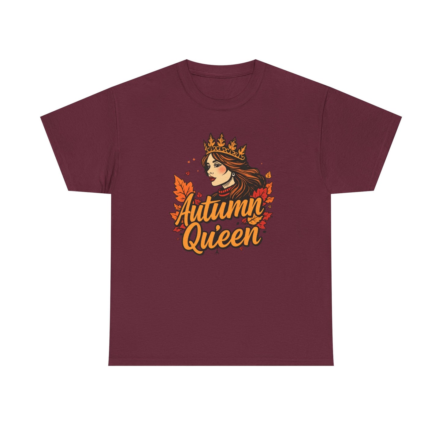 Autumn Queen Graphic Tee | Fall Fashion, Seasonal Vibes, Gift for Her, Festival Chic, Casual Wear
