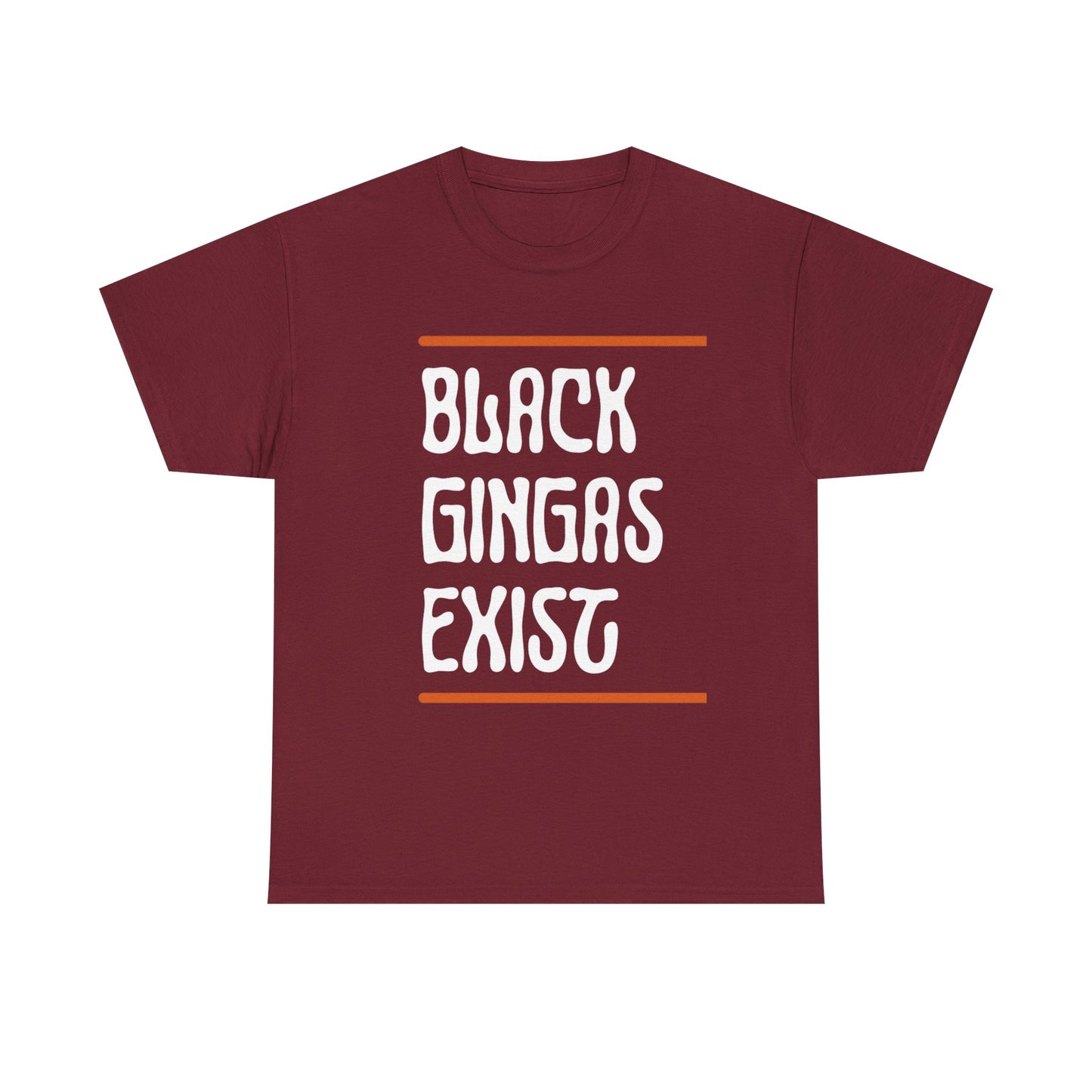 Bold Identity Unisex Tee, Statement Shirt, Gifting, Pride Apparel, Fun Casual Wear, Black Gingers Exist