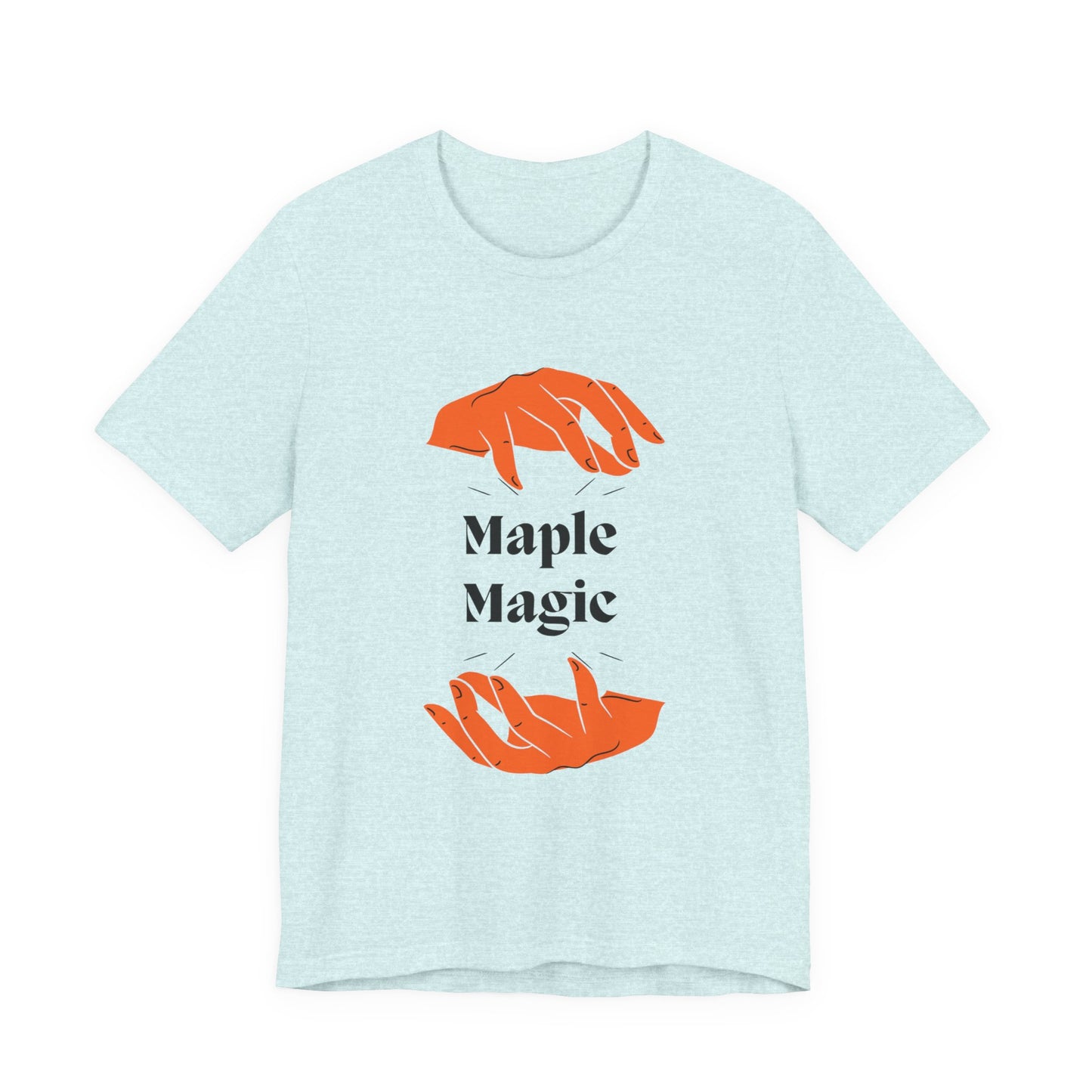 Maple Magic Unisex Tee - Cozy Casual Wear, Nature Lover Gift, Autumn Fashion, Eco-Friendly Style, Seasonal Celebration Top
