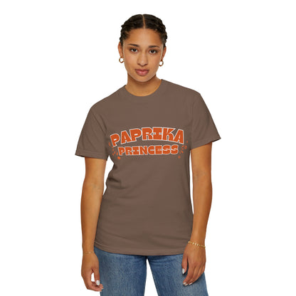 Paprika Princess Unisex T-Shirt | Gift for Foodies, Trendy Apparel, Casual Wear, Summer Fashion, Birthday Gift