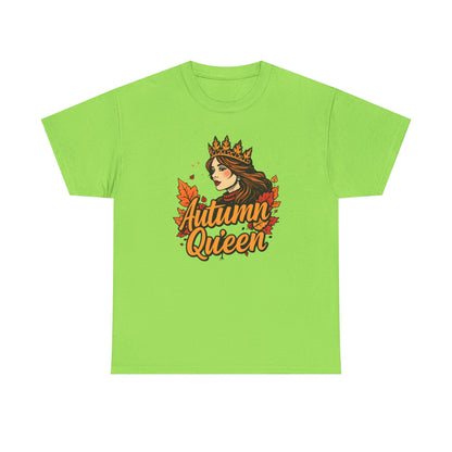 Autumn Queen Graphic Tee | Fall Fashion, Seasonal Vibes, Gift for Her, Festival Chic, Casual Wear