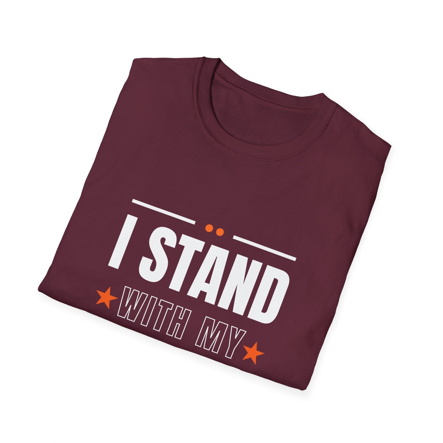 I Stand With My Gingas Unisex Softstyle T-Shirt | Bold Statement Tee, Casual Wear, Gift for Friends, Empowerment Apparel, Social [...]