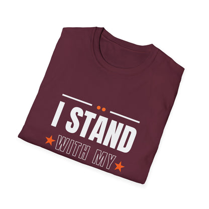 I Stand With My Gingas Unisex Softstyle T-Shirt | Bold Statement Tee, Casual Wear, Gift for Friends, Empowerment Apparel, Social [...]