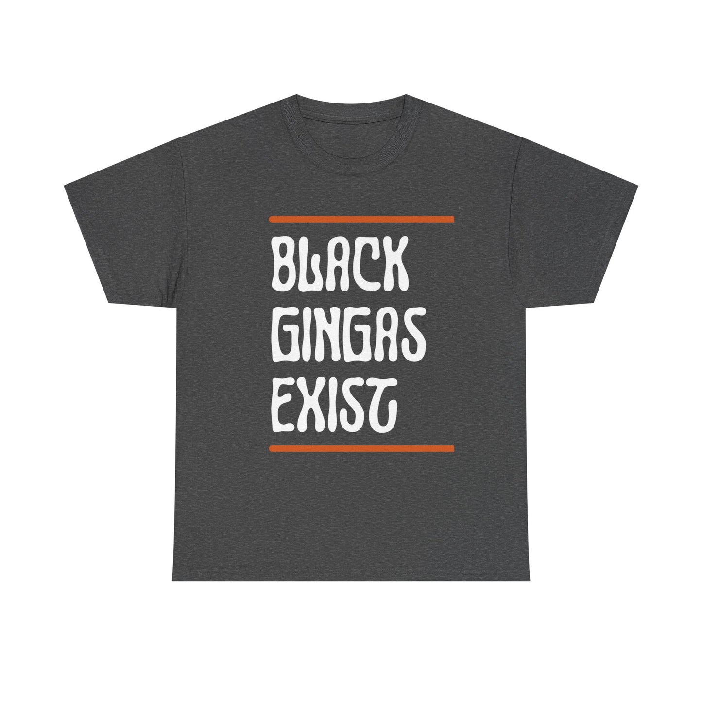 Bold Identity Unisex Tee, Statement Shirt, Gifting, Pride Apparel, Fun Casual Wear, Black Gingers Exist