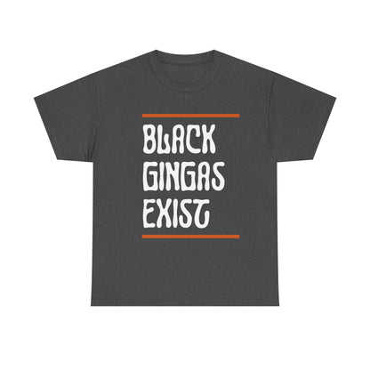 Bold Identity Unisex Tee, Statement Shirt, Gifting, Pride Apparel, Fun Casual Wear, Black Gingers Exist