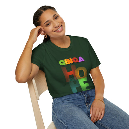 Colorful Hope Unisex T-Shirt, Inspirational Gift, Positive Message Tee, Casual Wear, Self-Care Apparel