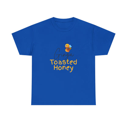 Bee-Themed Unisex Heavy Cotton Tee - Perfect Gift for Honey Lovers, Casual Wear, Eco-Friendly, Birthday, Honey Appreciation