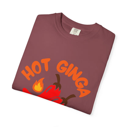 Spicy Chili T-Shirt, Hot Ginga Tee, Casual Summer Top, Gift for Spice Lovers, Unisex Graphic Shirt, Trendy Streetwear