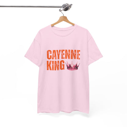 Cayenne King Cotton Tee | Unisex Graphic T-Shirt, Casual Wear, Birthday Gift, Affordable Fashion, Everyday Comfort