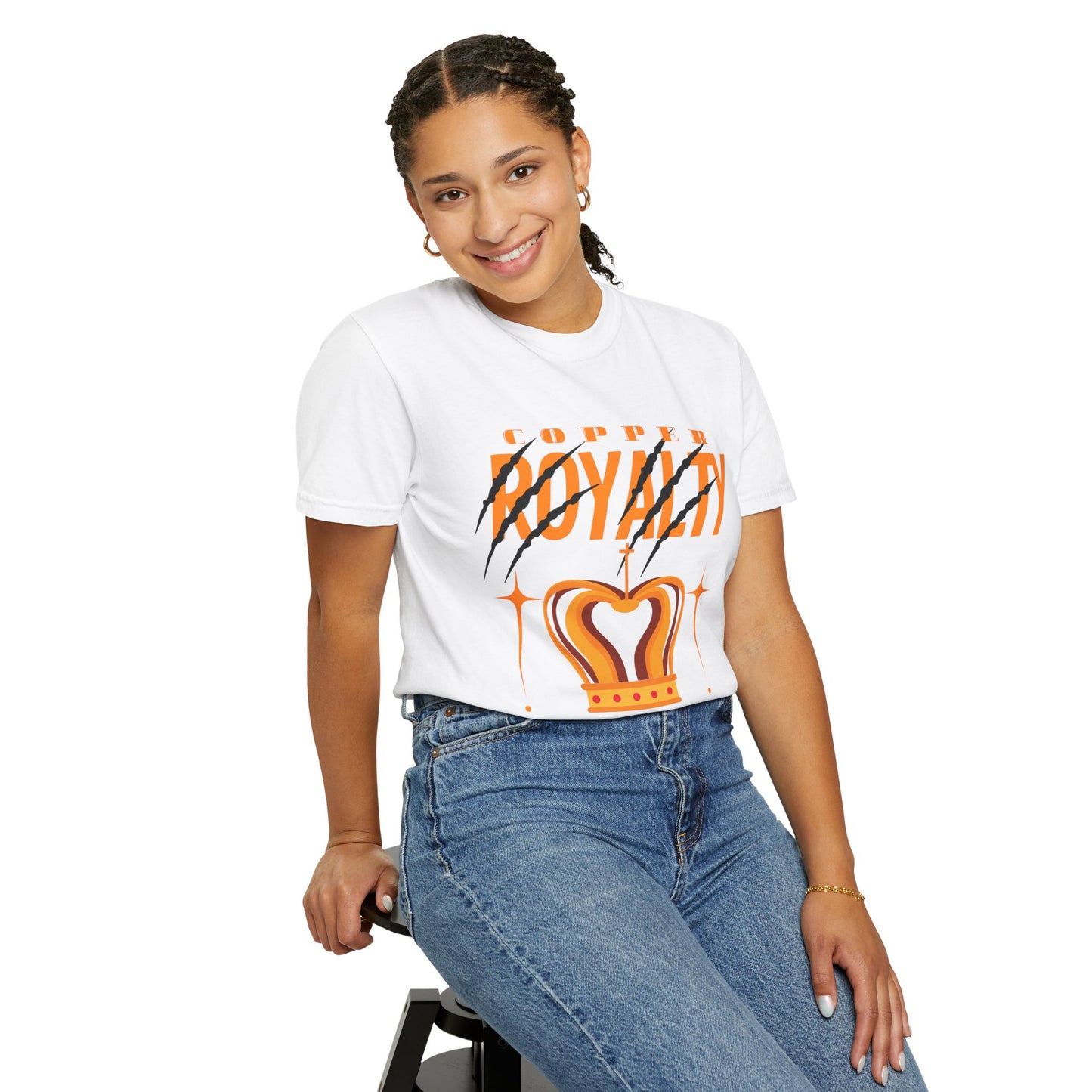 Royalty Crown Unisex Tee, Trendy Graphic Shirt, Streetwear Fashion, Gift for Him/Her, Casual Everyday Wear