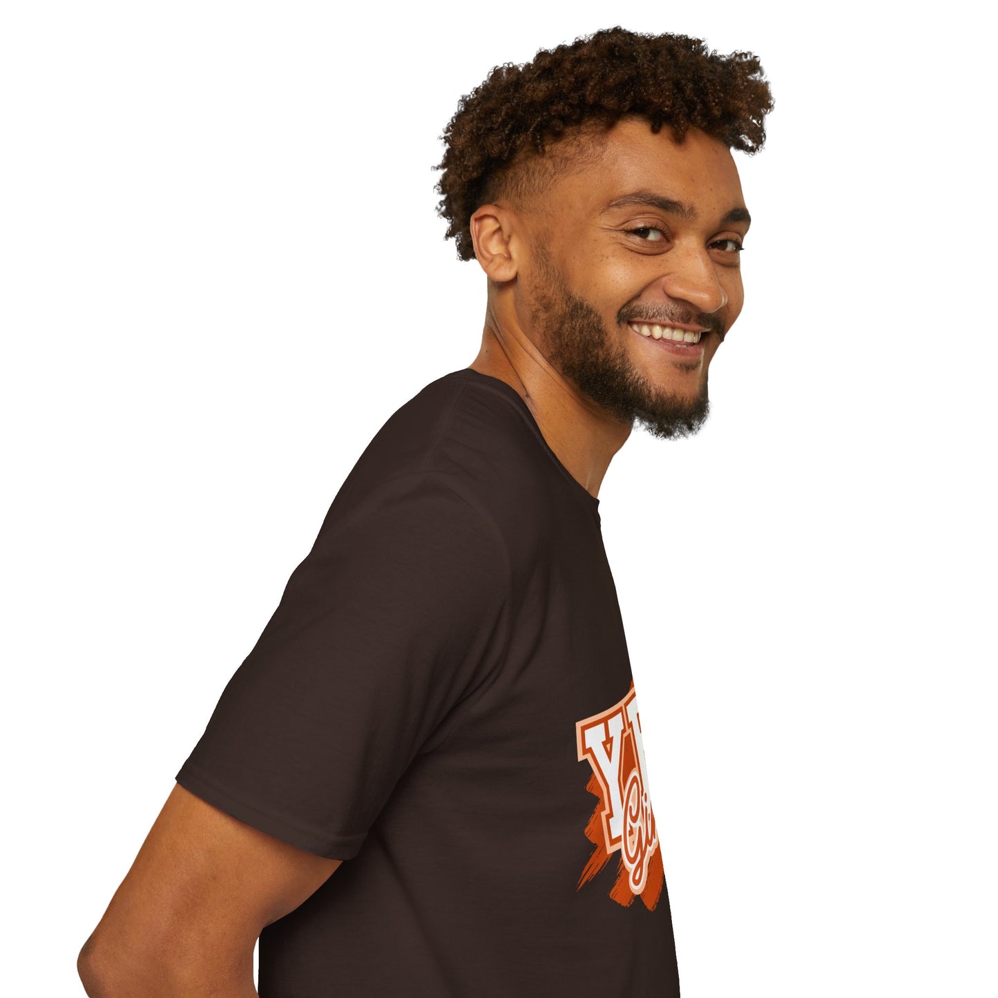 YES GINGAS! Unisex Softstyle T-Shirt, Funny Graphic Tee, Casual Wear, Gift for Friends, Everyday Comfort, Unique Statement Shirt