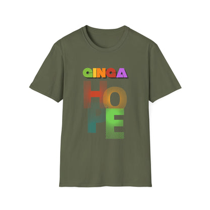 Colorful Hope Unisex T-Shirt, Inspirational Gift, Positive Message Tee, Casual Wear, Self-Care Apparel