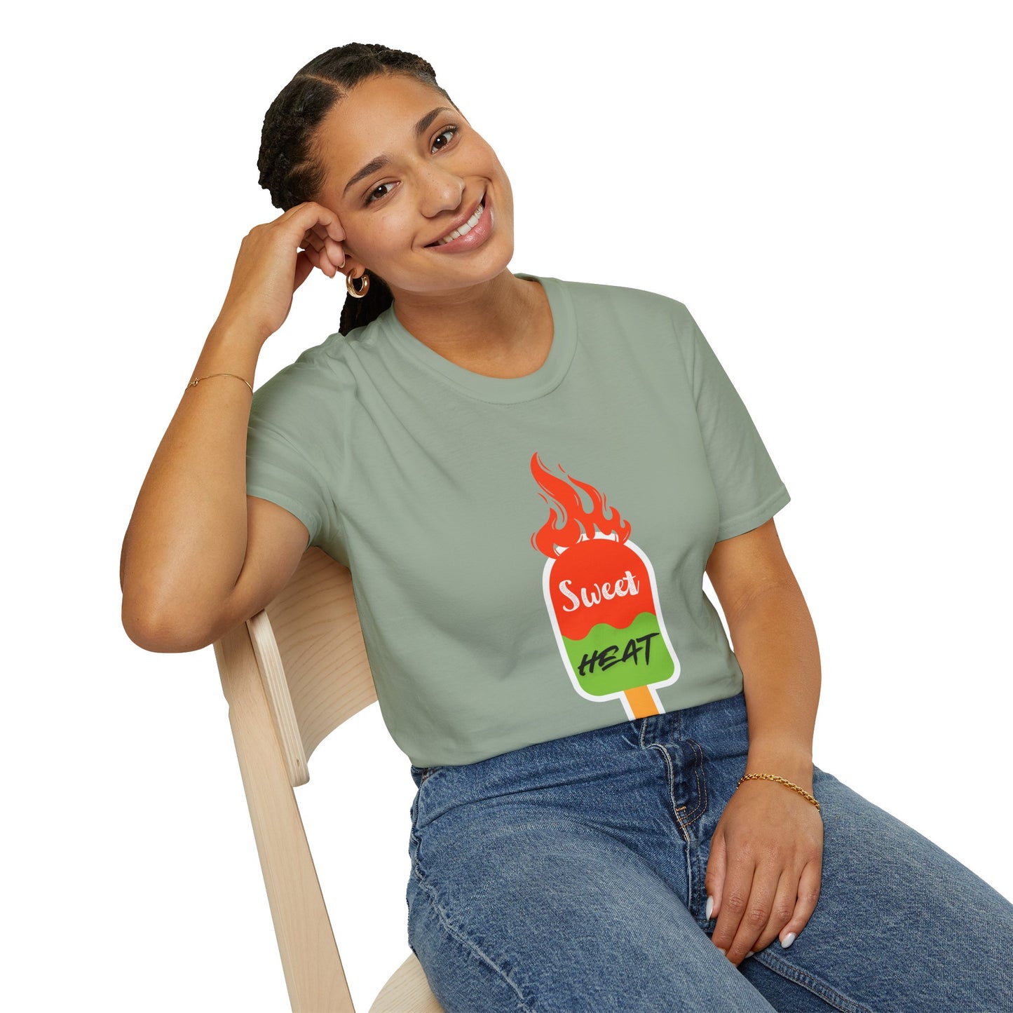 Sweet Heat Unisex T-Shirt, Summer Vibes Tee, Fun Graphic Shirt, Gift for Foodies, Trendy Casual Wear