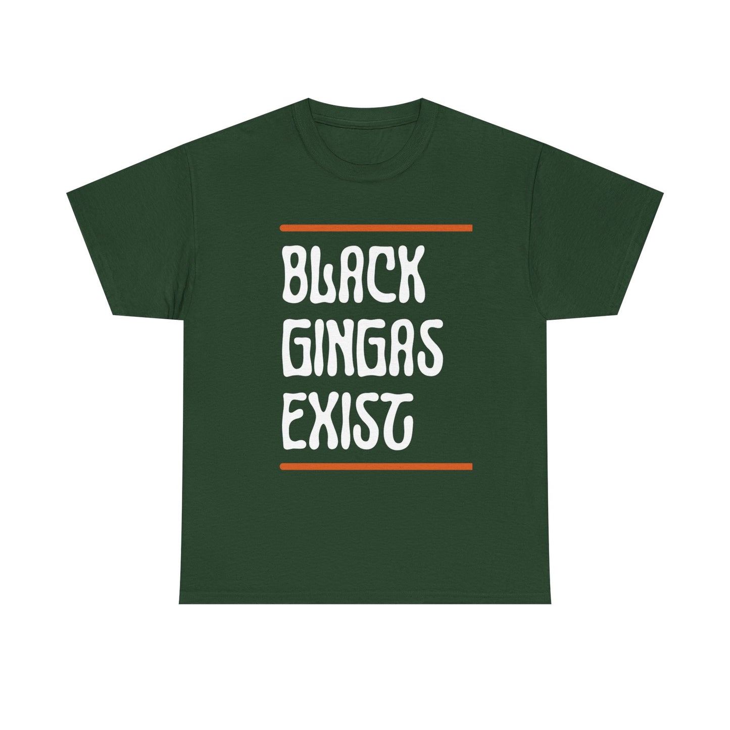 Bold Identity Unisex Tee, Statement Shirt, Gifting, Pride Apparel, Fun Casual Wear, Black Gingers Exist