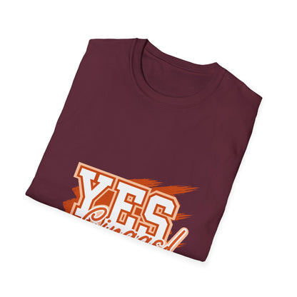 YES GINGAS! Unisex Softstyle T-Shirt, Funny Graphic Tee, Casual Wear, Gift for Friends, Everyday Comfort, Unique Statement Shirt