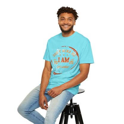 Ginga Birthday T-shirt, Funny Ginga Shirt, Unisex Gift, Casual Wear, Birthday Celebration Tee, Humor T-shirt, Garment-Dyed Shirt
