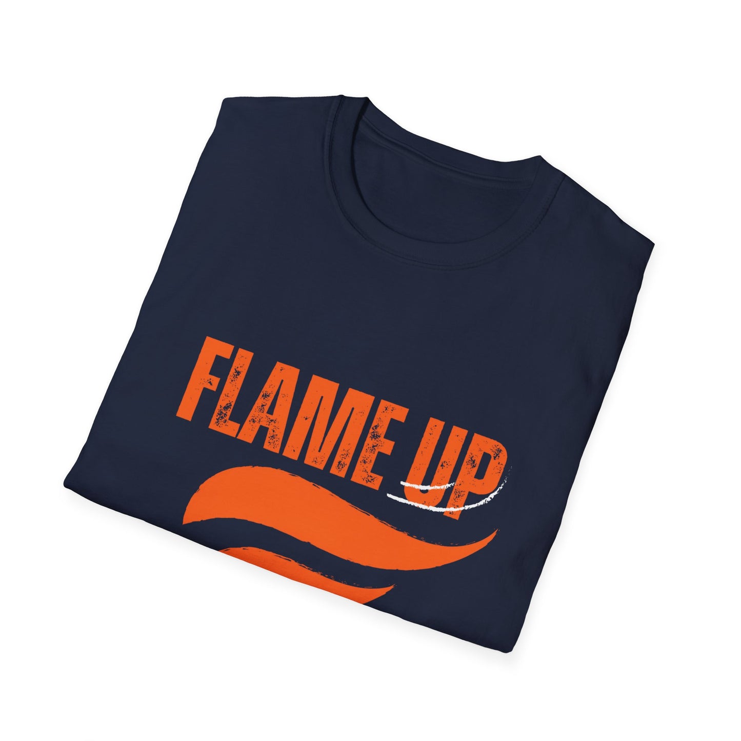 Flame Up Unisex Softstyle T-Shirt - Motivational Graphic Tee, Casual Wear, Workout Apparel, Gift for Fitness Enthusiasts, Bold [...]
