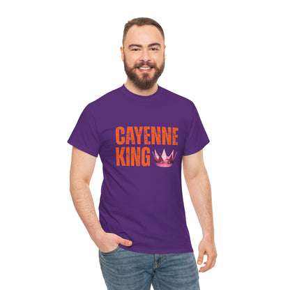 Cayenne King Cotton Tee | Unisex Graphic T-Shirt, Casual Wear, Birthday Gift, Affordable Fashion, Everyday Comfort