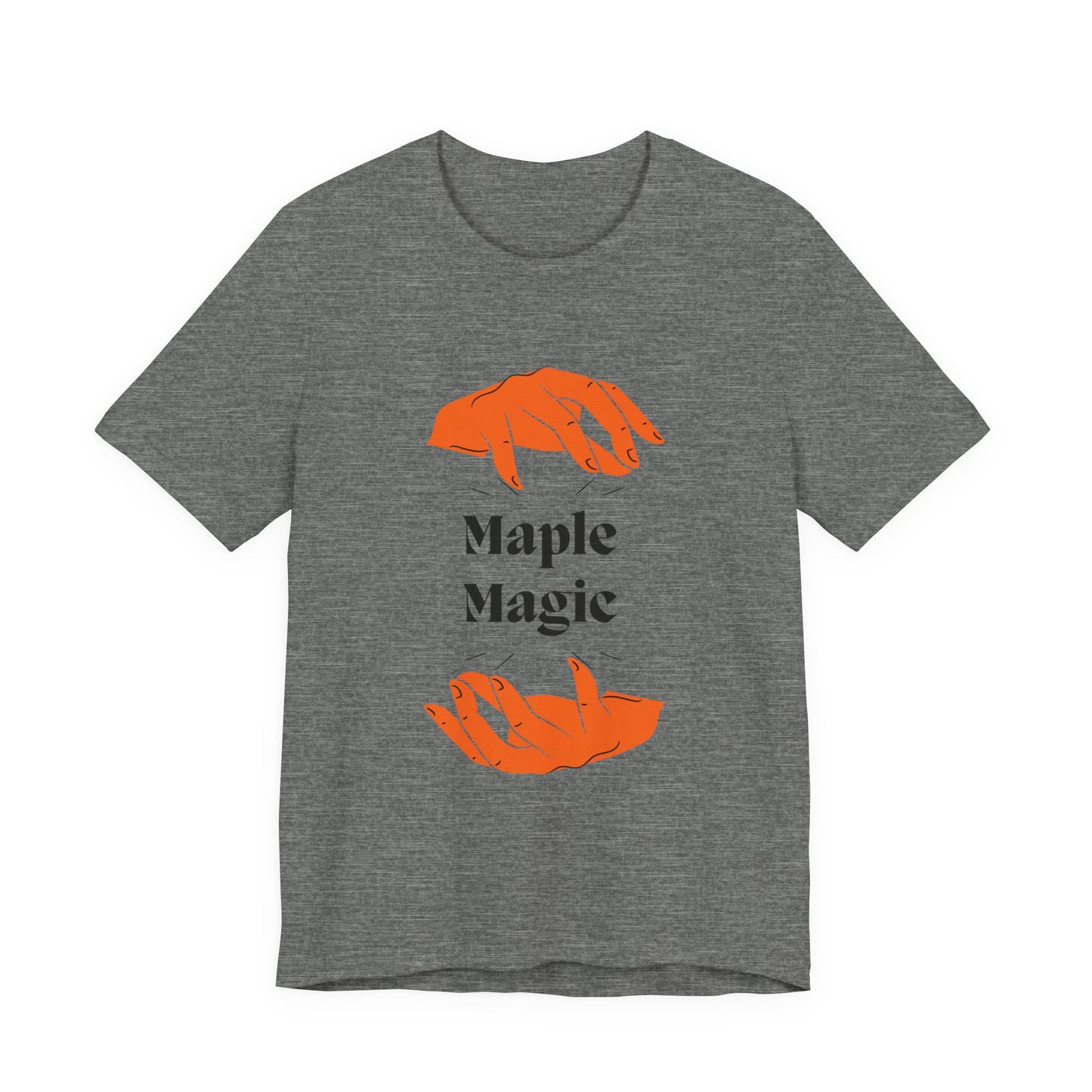 Maple Magic Unisex Tee - Cozy Casual Wear, Nature Lover Gift, Autumn Fashion, Eco-Friendly Style, Seasonal Celebration Top