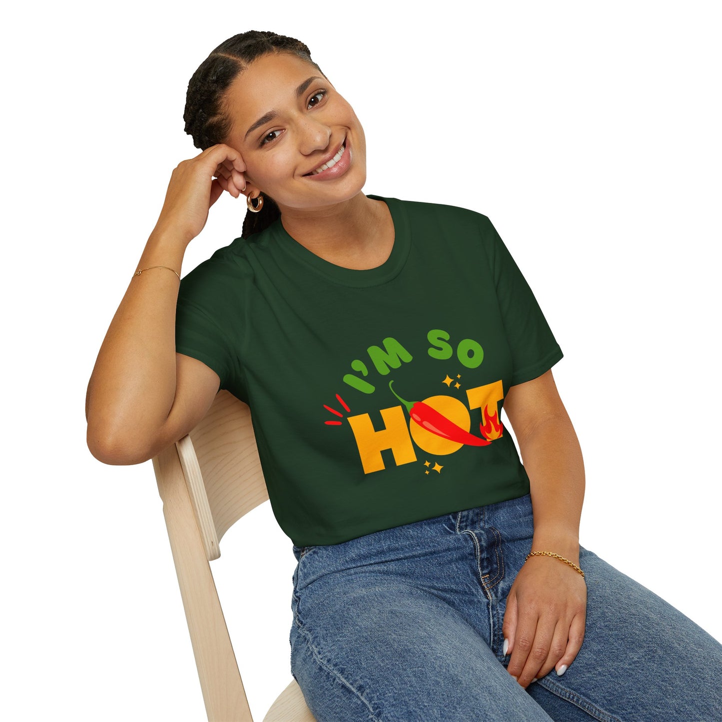 I'm So Hot Unisex T-Shirt, Funny Graphic Tee, Casual Summer Wear, Gift for Friends, Birthday Shirt, Celebratory Outfit