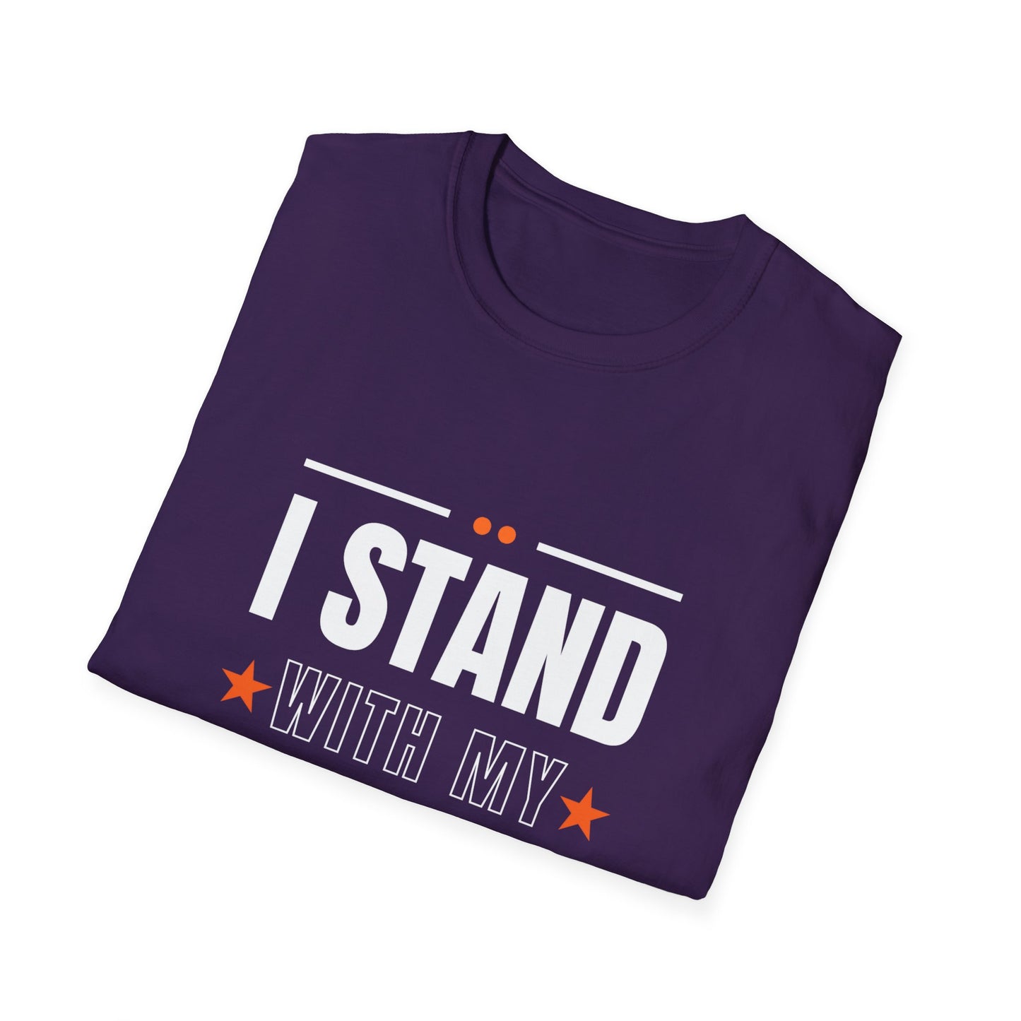 I Stand With My Gingas Unisex Softstyle T-Shirt | Bold Statement Tee, Casual Wear, Gift for Friends, Empowerment Apparel, Social [...]